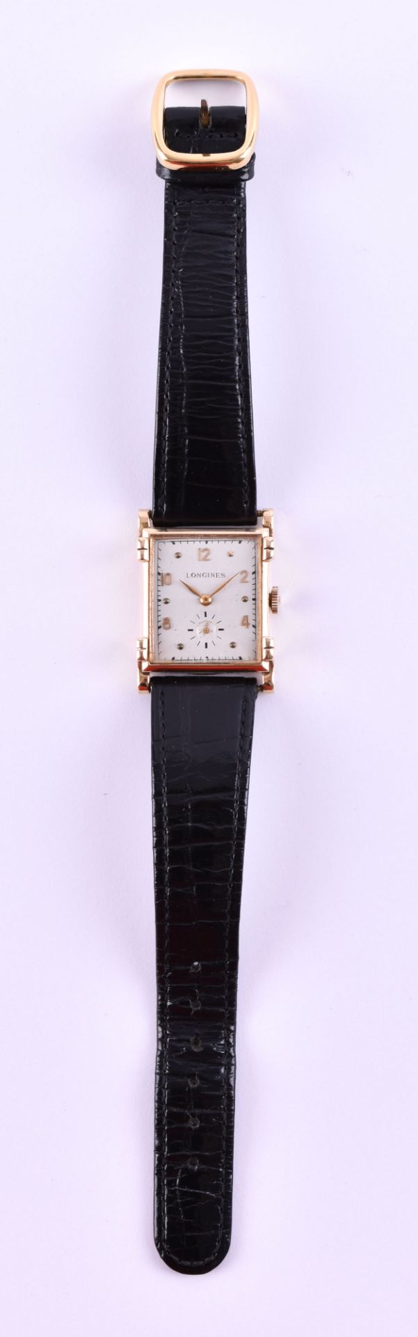 Men's watch Longines 1940syellow gold 14 k, caliber 8LN with gold-plated chatons, 17 jewels and fine