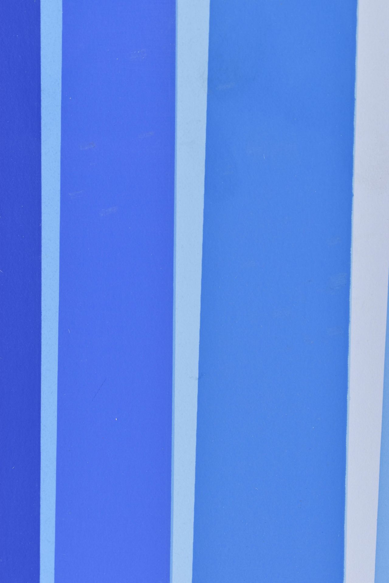 Lothar QUINTE (1923-2000)"Composition of stripes in blue"graphic - color screen print, signed and - Bild 2 aus 5