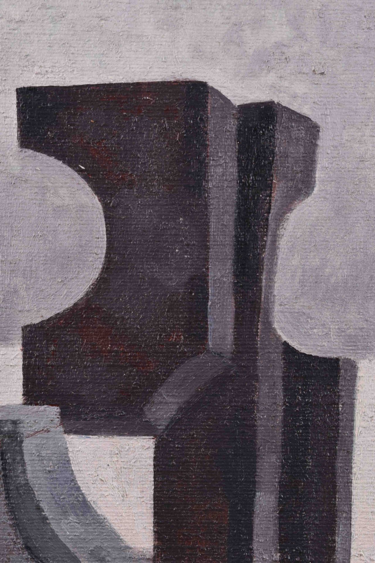 Rudolf AUSLEGER (1897-1974)"Constructivist composition"painting oil / canvas, 50 cm x 42 cm,signed - Bild 3 aus 6