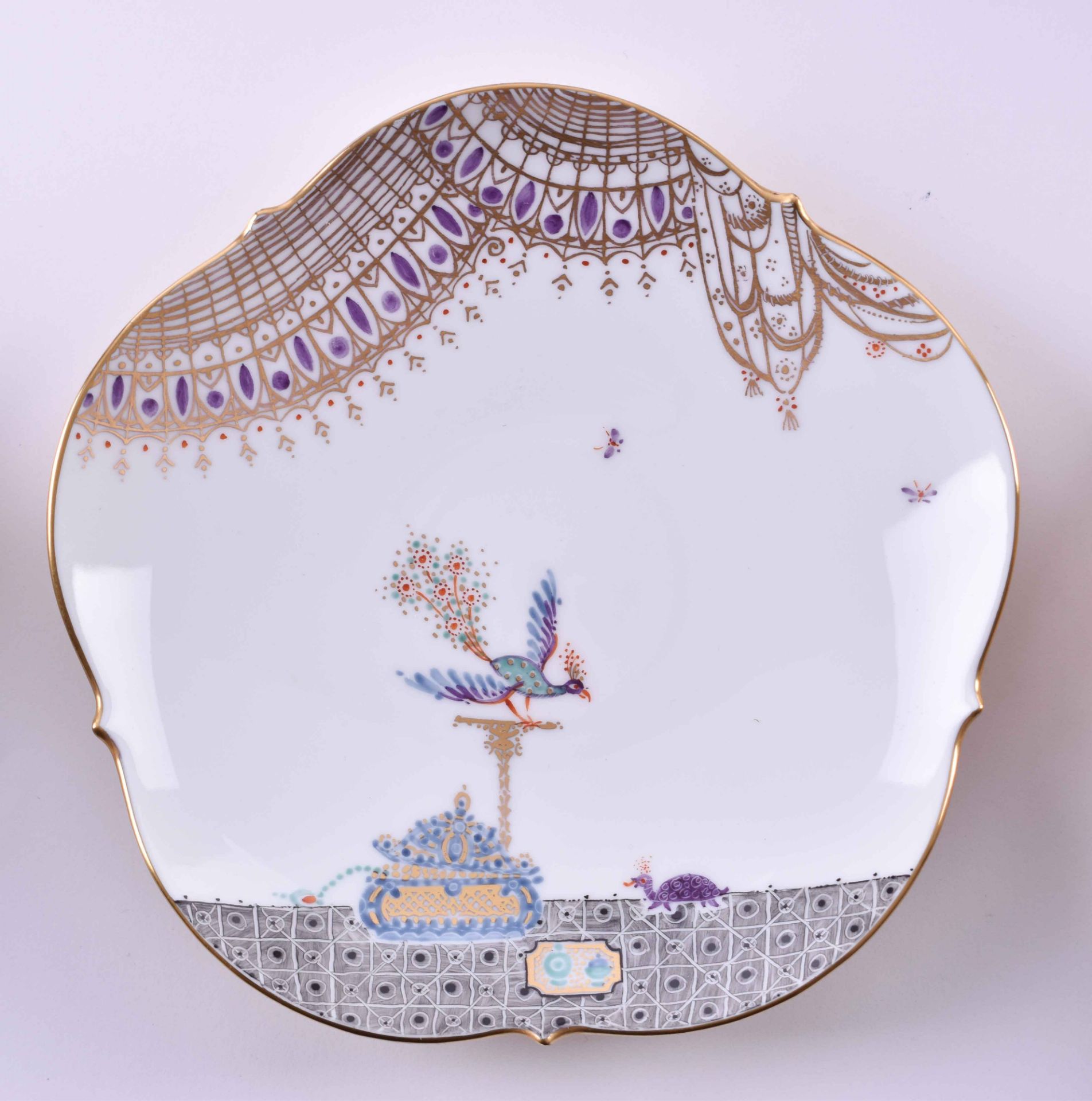 Tea service "The Arabian Nights" Meissen21 pieces, all with beautiful motifs from "The Arabian - Bild 4 aus 10