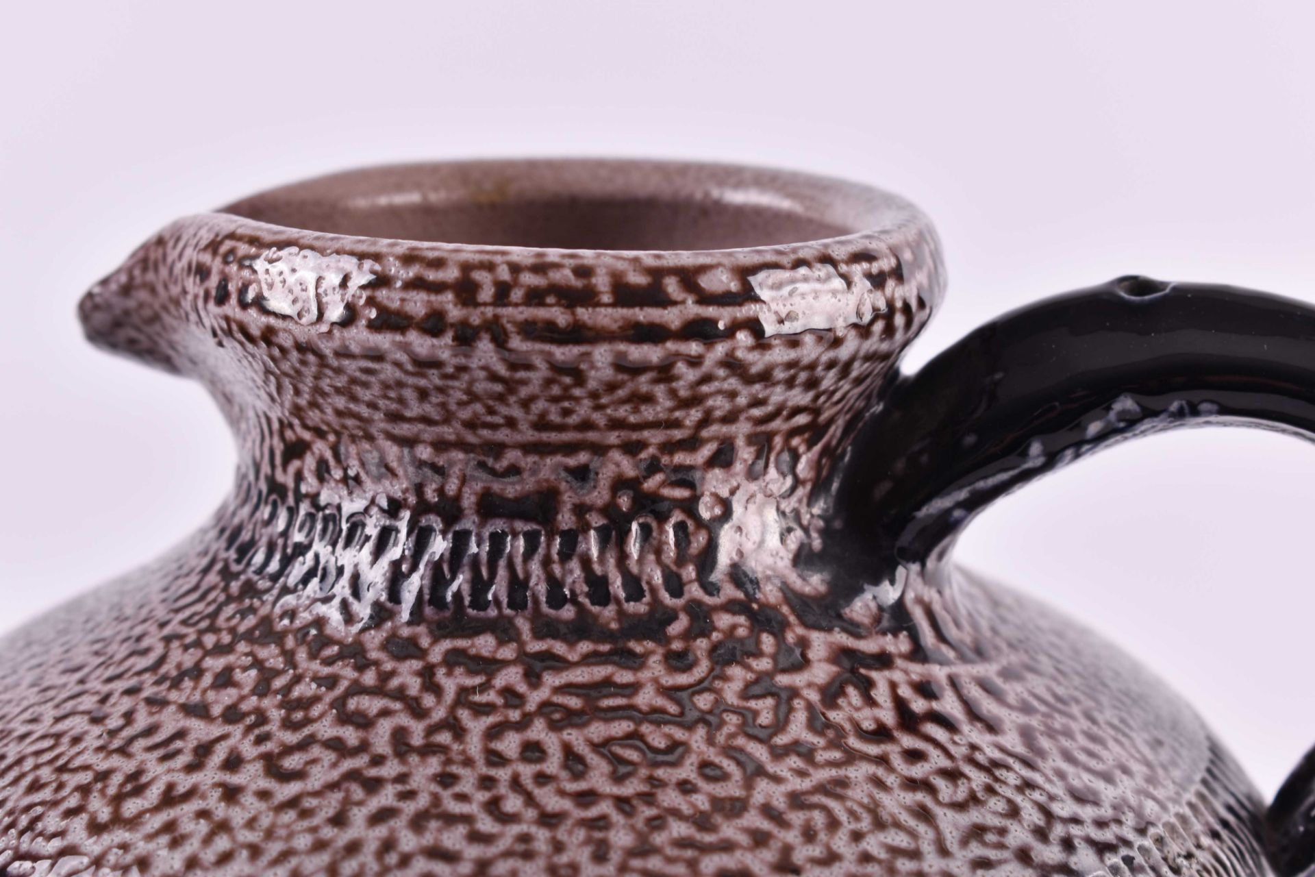 Ceramic mug Pfeiffer Gerhards Ransbachsigned under the bottom, addition a ceramic vase, mug - Bild 2 aus 5