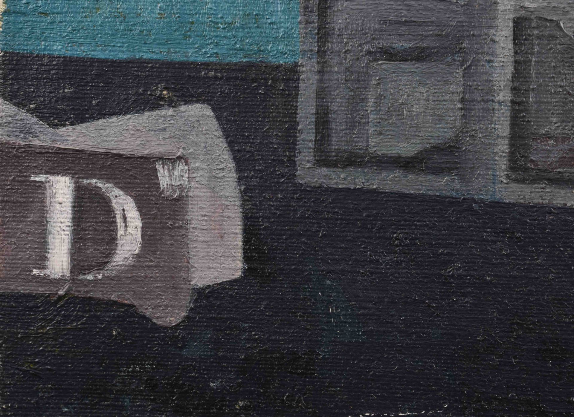 Rudolf AUSLEGER (1897-1974)"Constructivist composition"painting oil / canvas, 50 cm x 42 cm,signed - Bild 2 aus 6