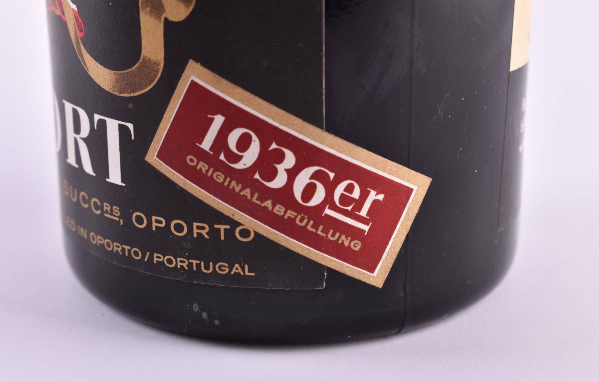 Ferreira Port Quinta do Rodo 1936fill level normal, label in good condition, 0.7 l, extremely rare - Bild 4 aus 4