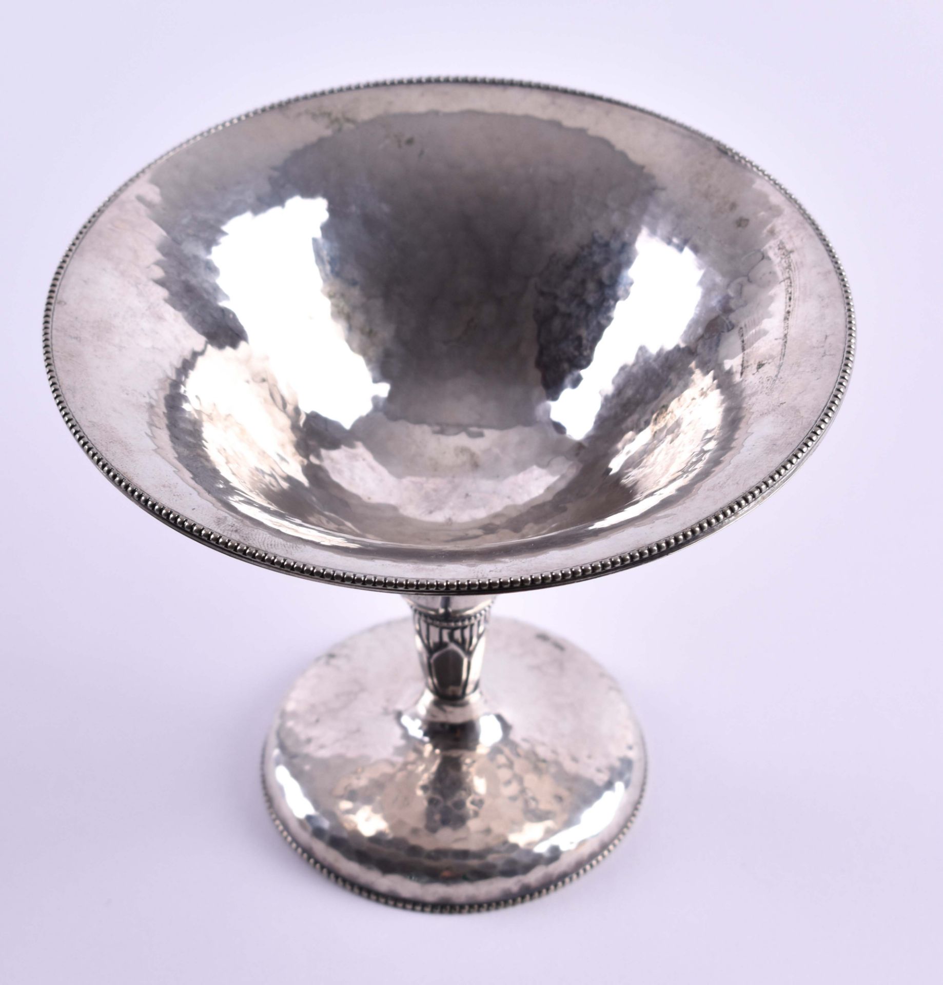 Ice bowlsilver, hallmarked 800, height: 10 cm, width: 12.5 cm, total weight: 108 gEiscopperSilber, - Bild 2 aus 3