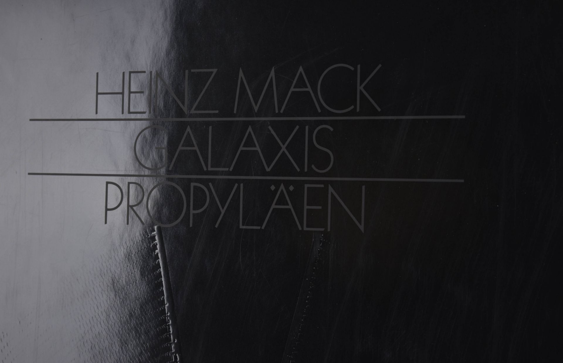 Heinz MACK (1931)"Konvolut 3 Blatt zu Galaxis"Grafik- Sieb- und Prägedruck, teils auf Silberfolie, - Bild 5 aus 8