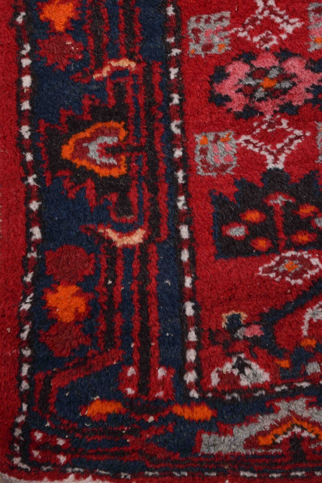 Alter Orientalischer Teppich212 cm x 108 cmOld oriental carpet212 cm x 108 cm - Bild 3 aus 4