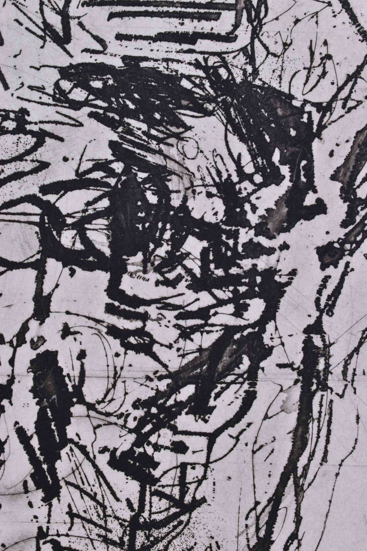 MARWAN (1934-2016)"Kopf"Grafik- Radierung auf Bütten, Platte 29 cm x 19,5 cm, Blatt 34 cm x 24,5 - Bild 2 aus 3