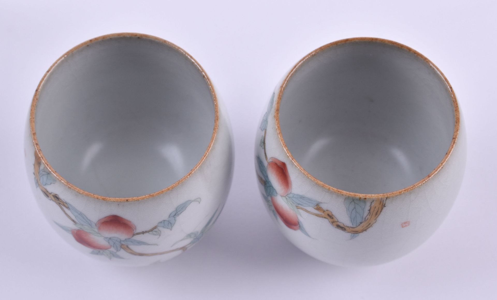 Paar Teebecher China Qing Dynastie - Image 5 of 6