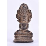 Naga Buddha Nepal / Tibet Frühe Qing Periode