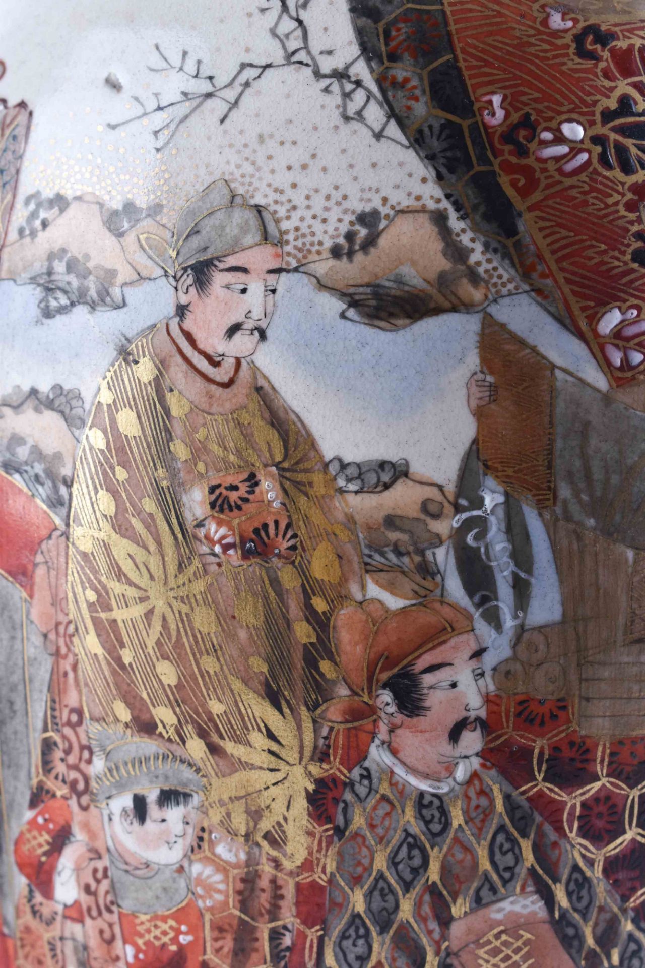 Satsuma Vase Japan Meiji Periode - Image 3 of 6