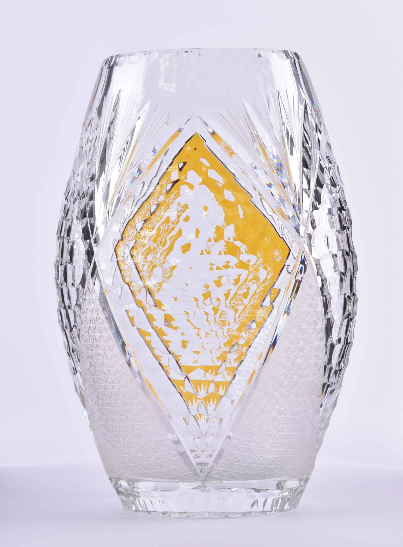 Vase wohl Böhmen - Image 4 of 5