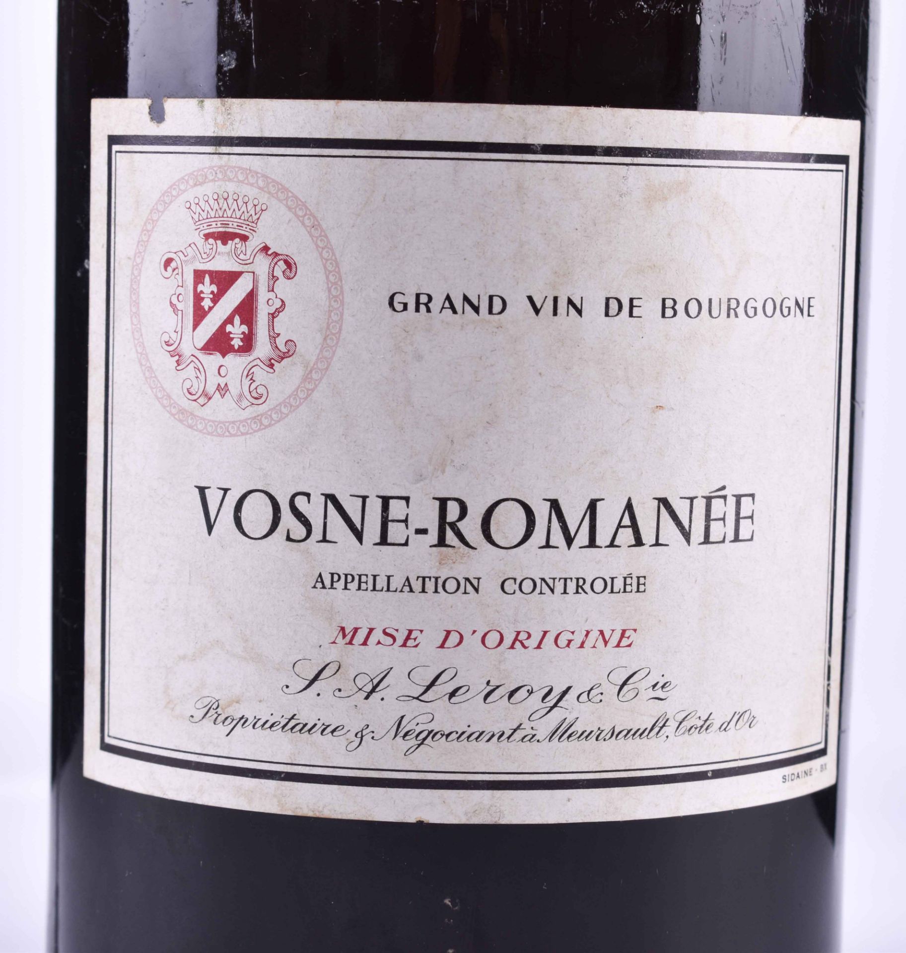 Magnum-Flasche Vosne-Roman'ee 1945 - Image 3 of 6