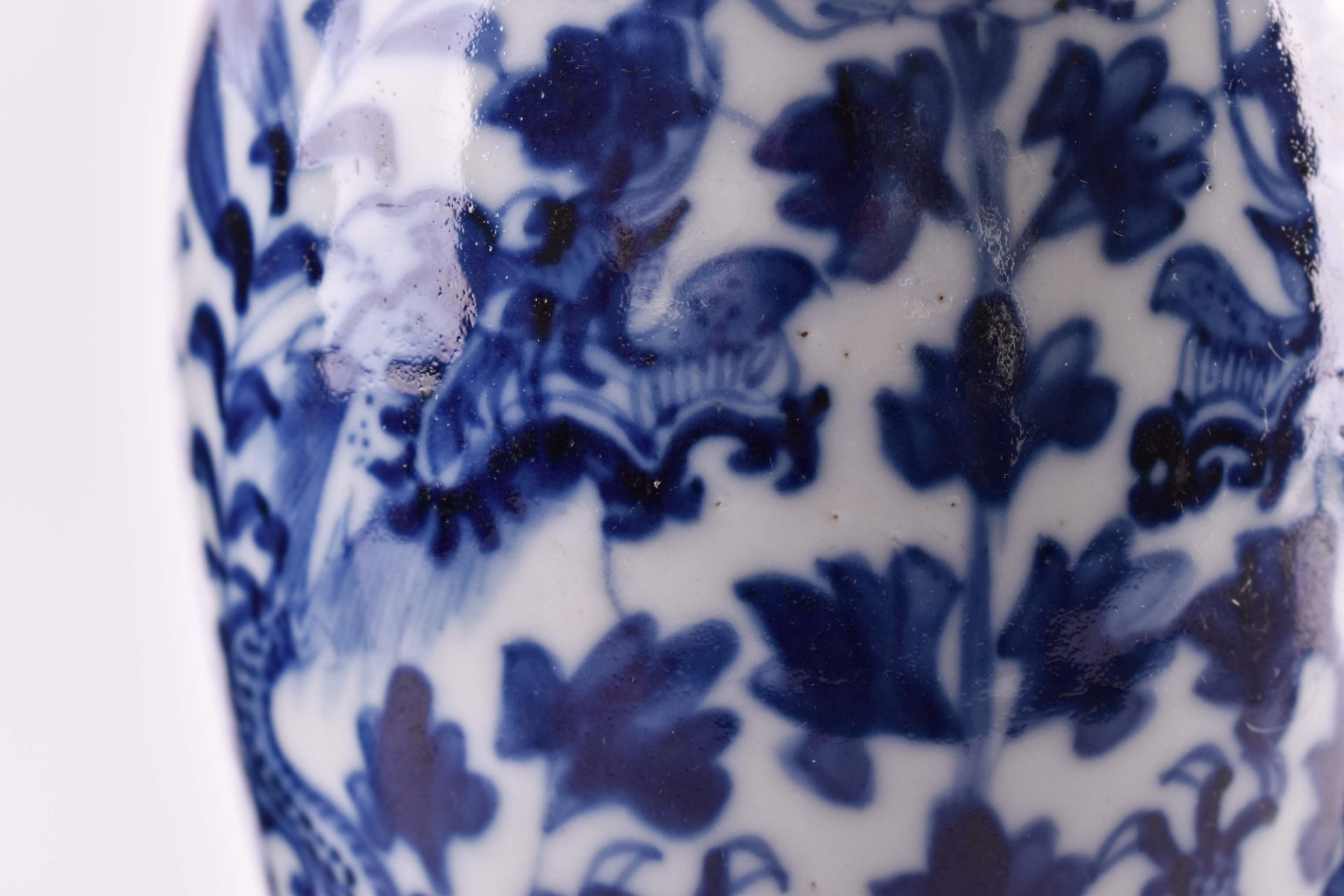 Vase China Qing Dynastie, Kangxi ? - Image 4 of 5