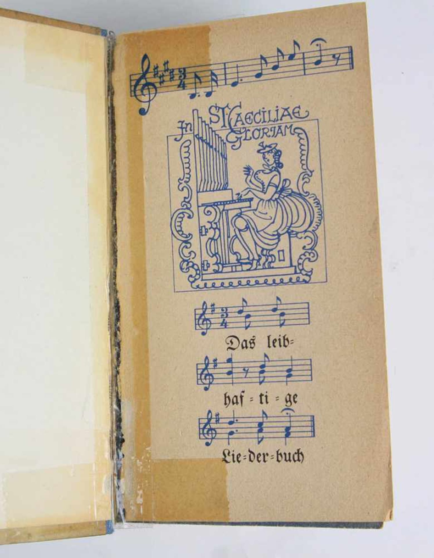 Das leibhaftige Liederbuch 1938Bilder/ Buchschmuck und Einband von Paul Neu München, - Bild 3 aus 3