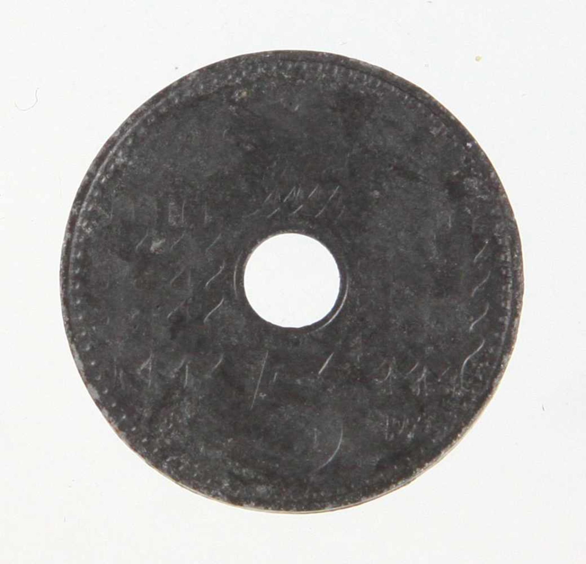5 Pfennig 1940 ALochmünze, Reichskreditkassen 1940 A, Ø ca. 19 mm, § 86/86a StGB- - -17.85 % buyer's