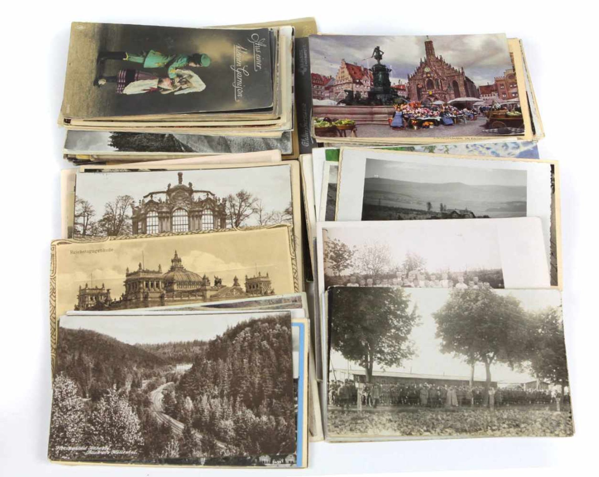 Posten Ansichtskarten 1906/36 u.a.großes Konvolut Postkarten mit versch. Deutschland Ansichten wie - Bild 2 aus 2