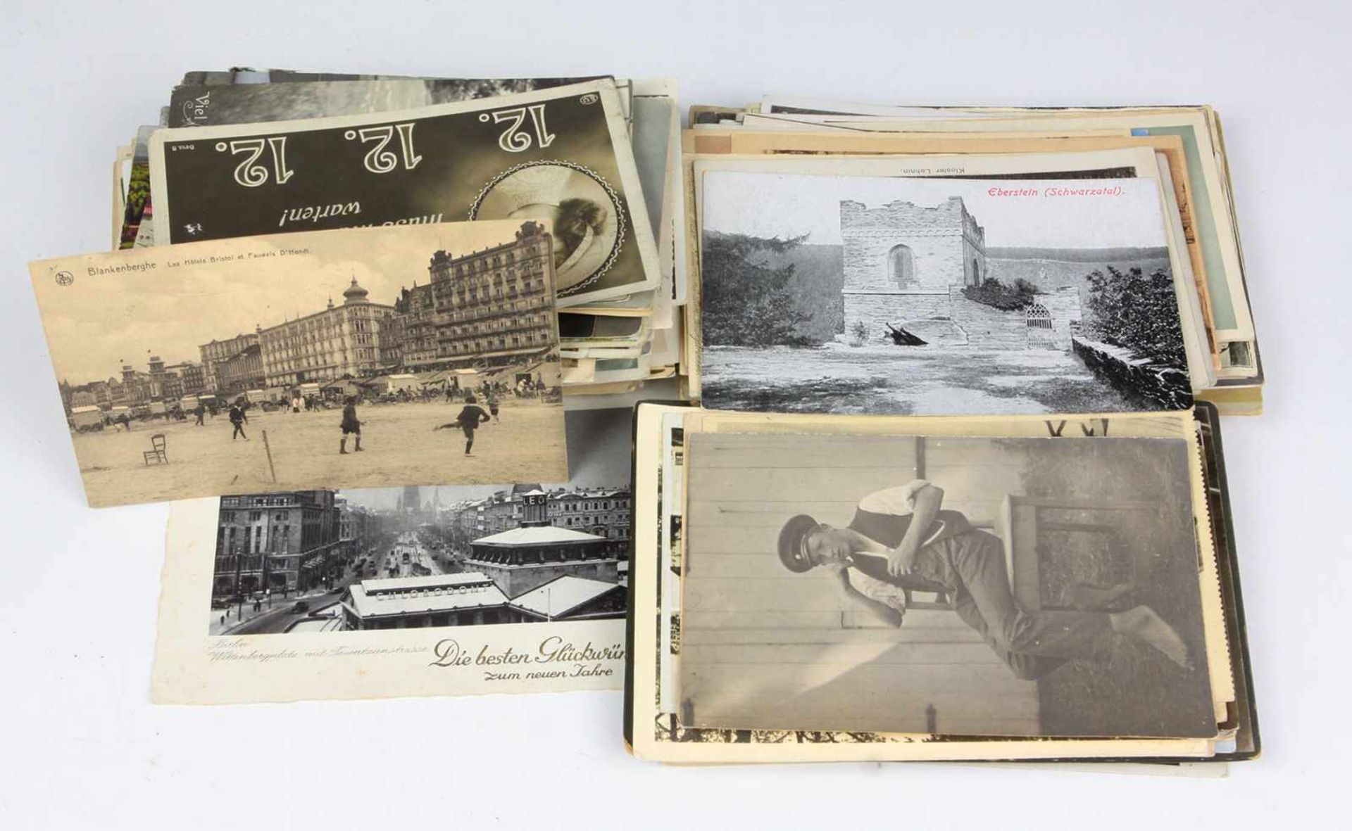Posten Ansichtskarten 1906/36 u.a.großes Konvolut Postkarten mit versch. Deutschland Ansichten wie