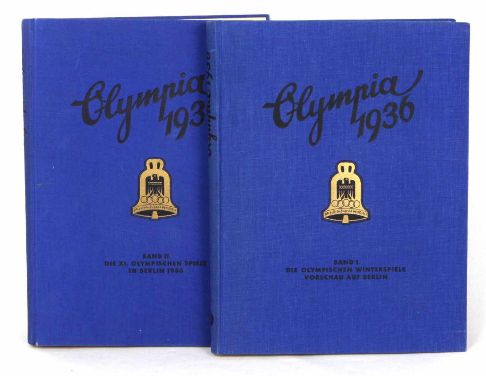 2 Bände Olympia 1936*Die Olympischen Spiele 1936* in Berlin und Garmisch-Partenkirchen* Band 1 und