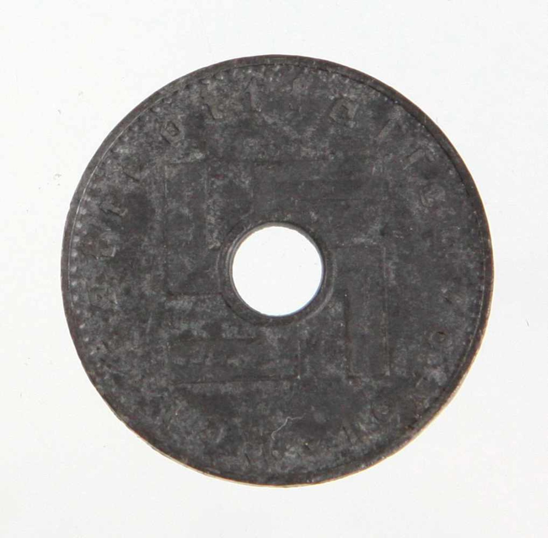5 Pfennig 1940 ALochmünze, Reichskreditkassen 1940 A, Ø ca. 19 mm, § 86/86a StGB- - -17.85 % buyer's - Bild 2 aus 2