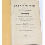 Der Fuß des Pferdesin Rücksicht auf Bau, verrichtung und Hufbeschlag, gemeinschaftl. in Wort u. Bild