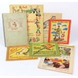 Konvolut von 7 Kinderbüchernmit I. *Das Einmaleins in lustigen Versen und Bildern* von Toni Wagner-