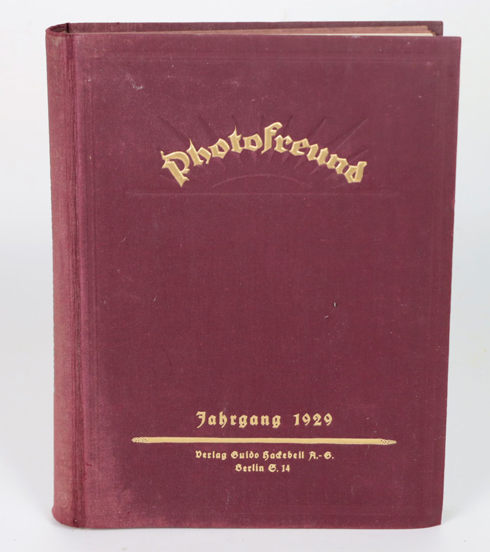 Photofreund Jahrgang 1929Photofreund Jahrgang 1929, Halbmonatsschrift für Freunde der