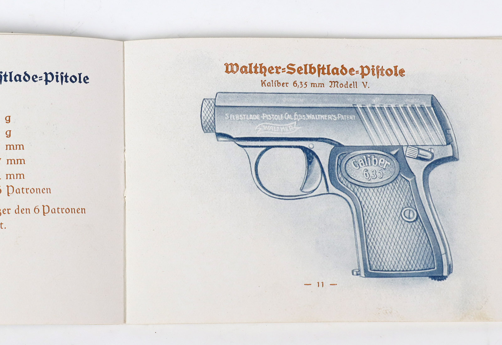 Walther ProspektWalther Selbstlade Pistole sind das erstklassige Produkt sorgfältiger und - Image 2 of 4