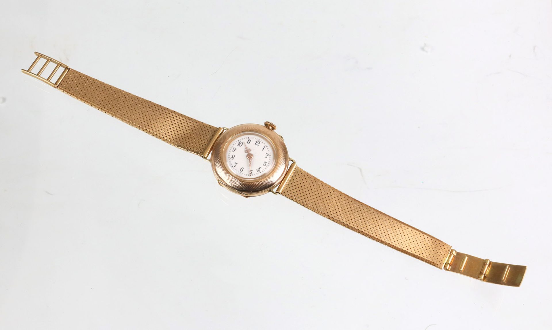 *Dürrstein&Co* Uhr mit Armband - GG 585 - Bild 3 aus 3