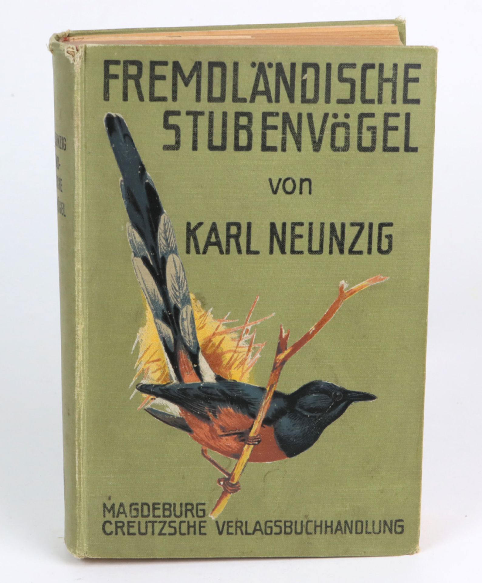 Fremdländische Stubenvögelvon Karl Neunzig, mit 400 Bildern im text und 42 Tafeln in Farbendruck,