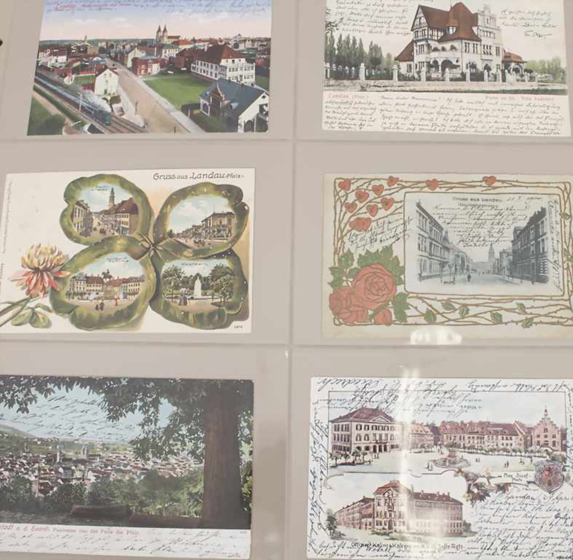 Sammlung Ansichtskarten Bodensee und Pfalz / A collection of postcards Lake Constance and - Bild 9 aus 12