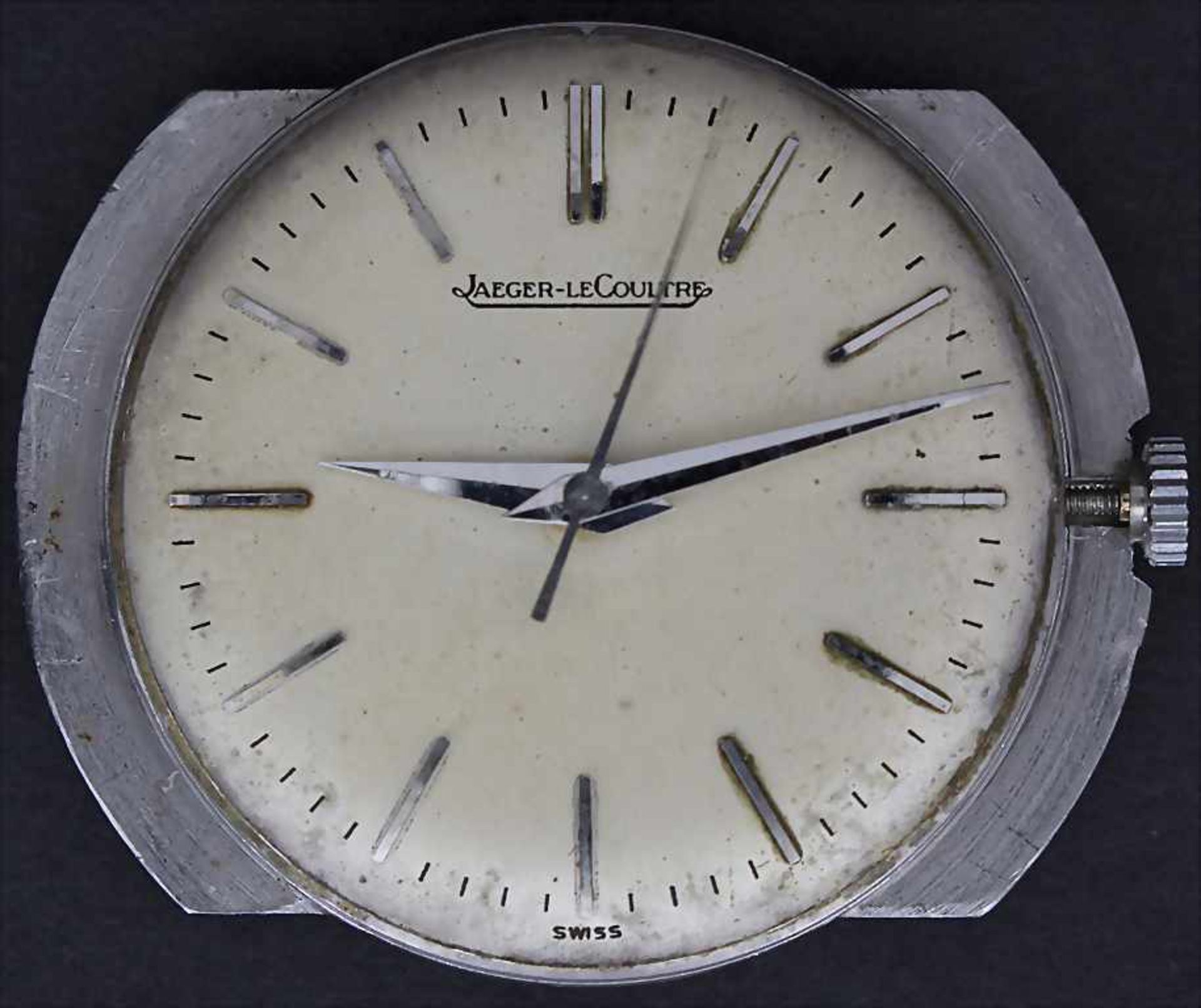Herrenarmbanduhr / A men's watch, Jaeger Le Coultre, Swiss/Schweiz, um 1960Hersteller: Jaeger Le - Image 4 of 5