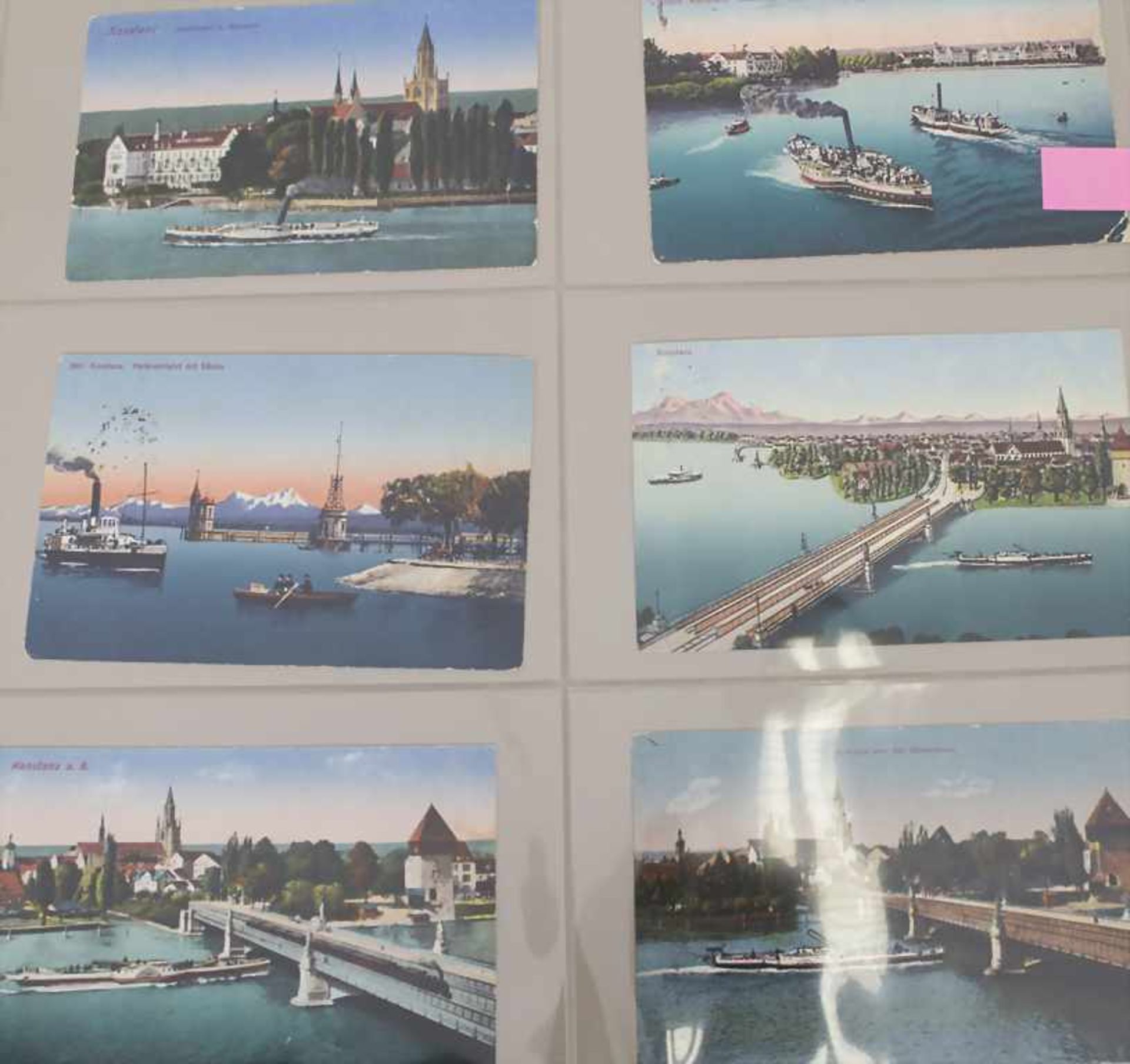 Sammlung Ansichtskarten Bodensee und Pfalz / A collection of postcards Lake Constance and - Bild 2 aus 12