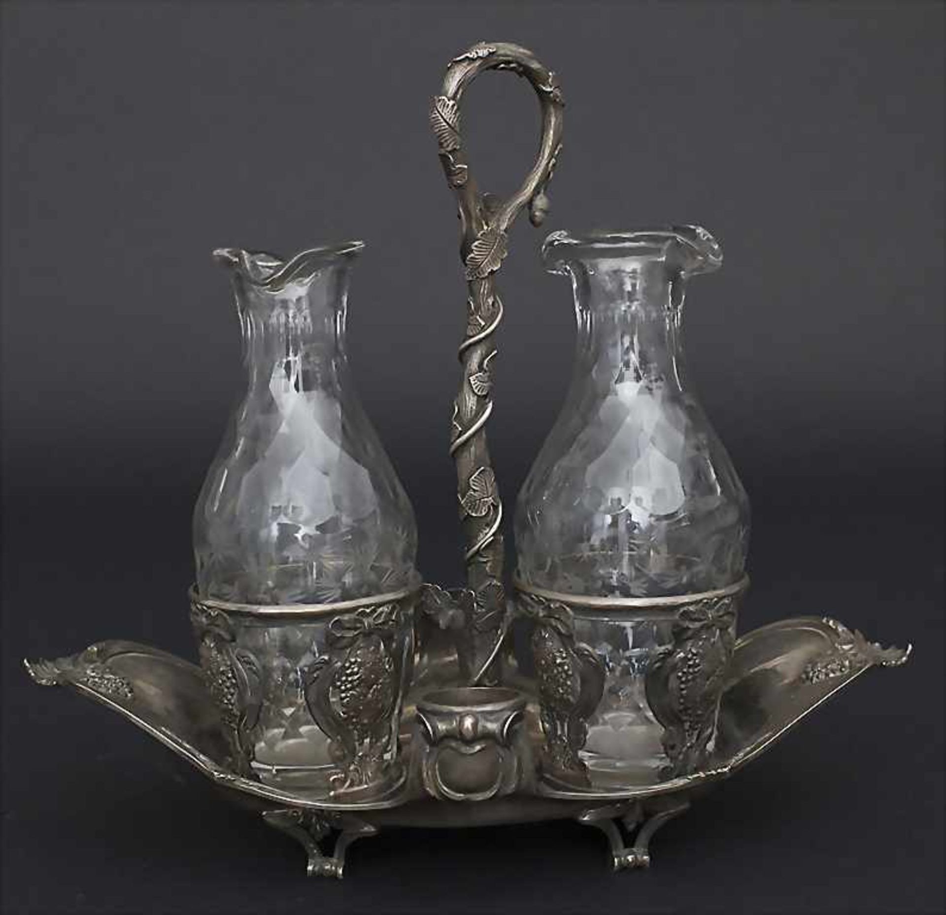 Rokoko Menage / A Rococo cruet stand, Louis-Joseph Milleraud-Bouty, Paris, 1789Material: Silber 950,