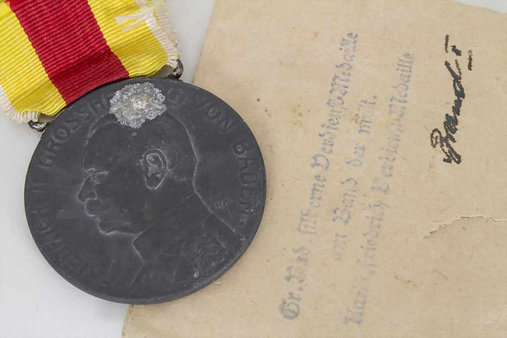 Nachlass Orden mit Verleihungsurkunden, 1. Weltkrieg/ An estate of honour medals WW I, - Image 7 of 7