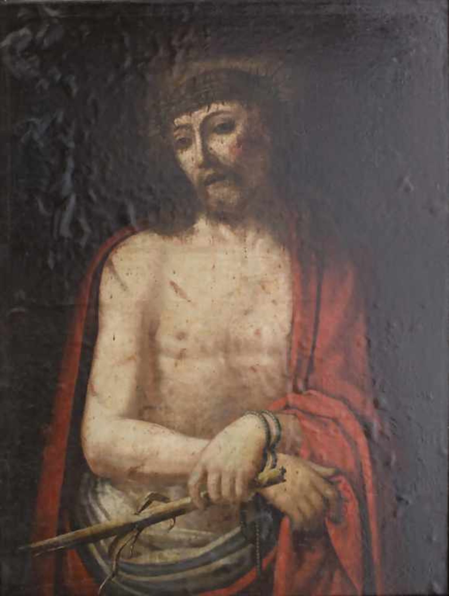 Künstler des 18. Jh. 'Christus als Schmerzensmann' / 'Christ as pain man'Technik: Öl auf Leinwand (