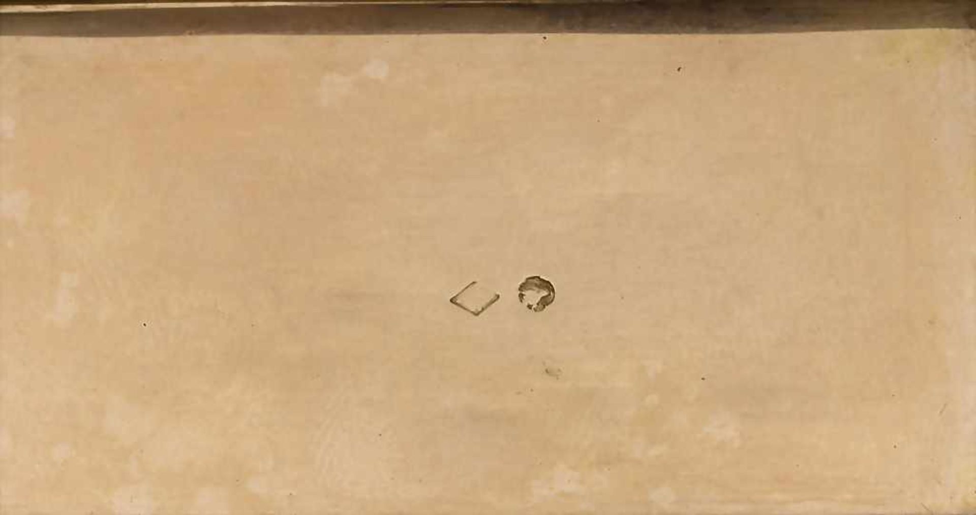 Tabatiere / A tobacco tin, Paris, 1819-1839Material: GG 18 Kt 750/000, Beschaumarken, Goldmarke, - Image 3 of 3