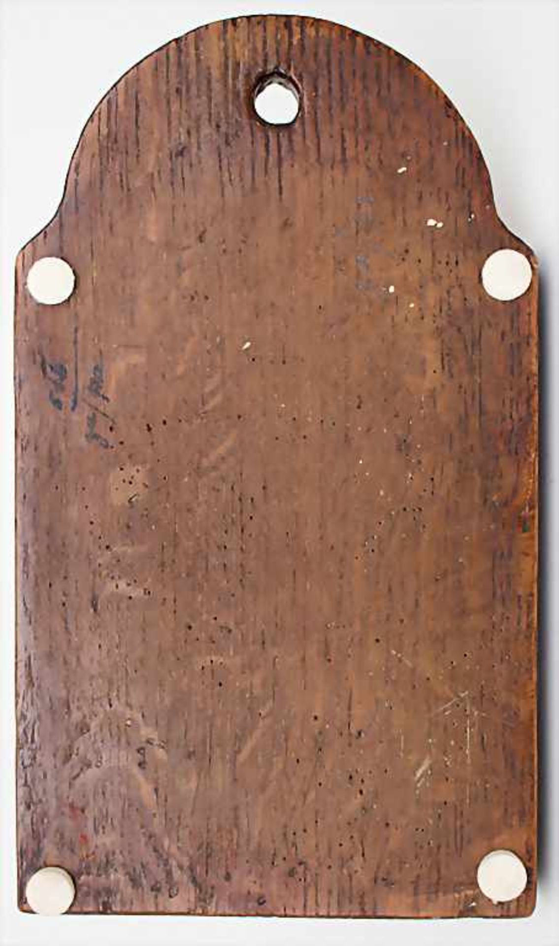 Wirtshausschild / A pub sign, 18./19. Jh.Material: Holz, Maße: H. 34cm, B. 20 cm, Zustand: gut- - - - Bild 3 aus 3