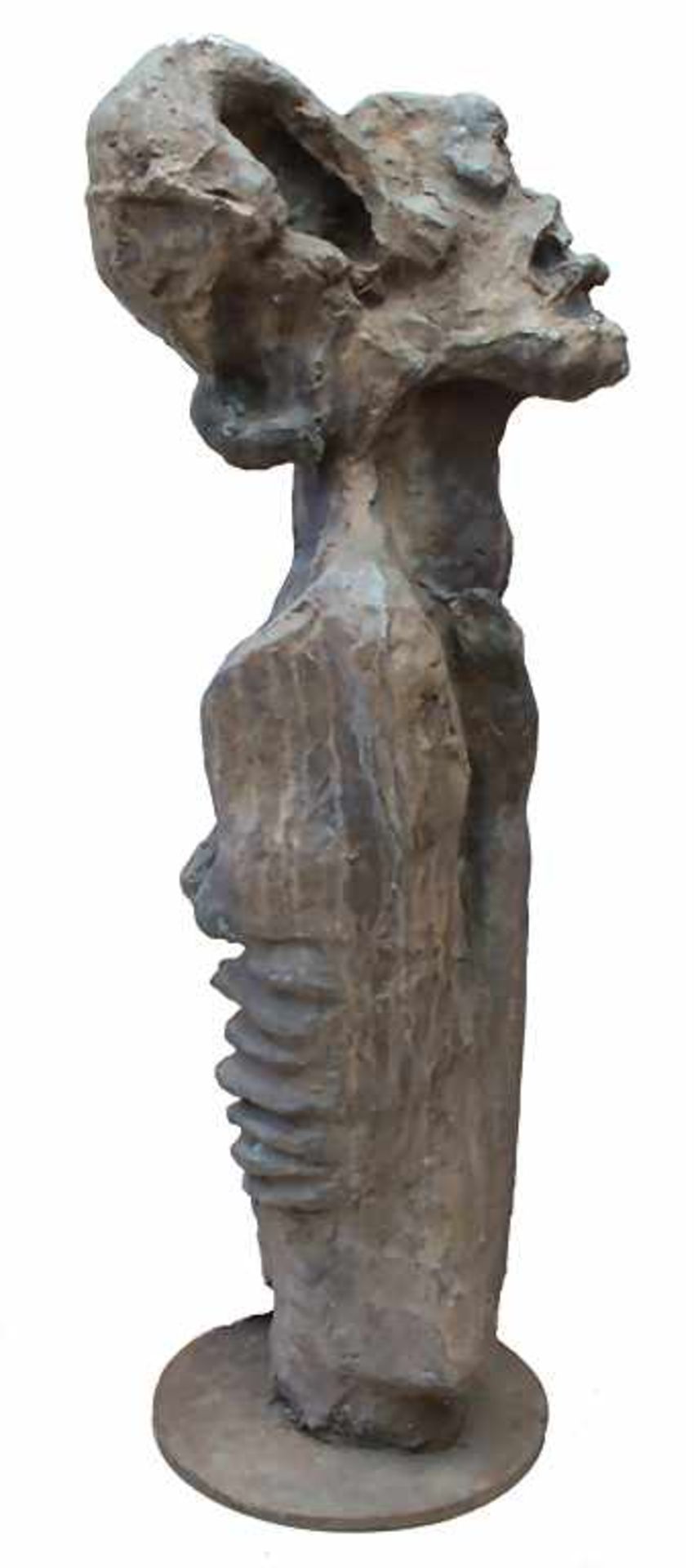 Eliana Molinelli (1945-2004), Kubistische Figur 'Der Schrei' / A cubist style figure 'The Cry' - Image 5 of 9