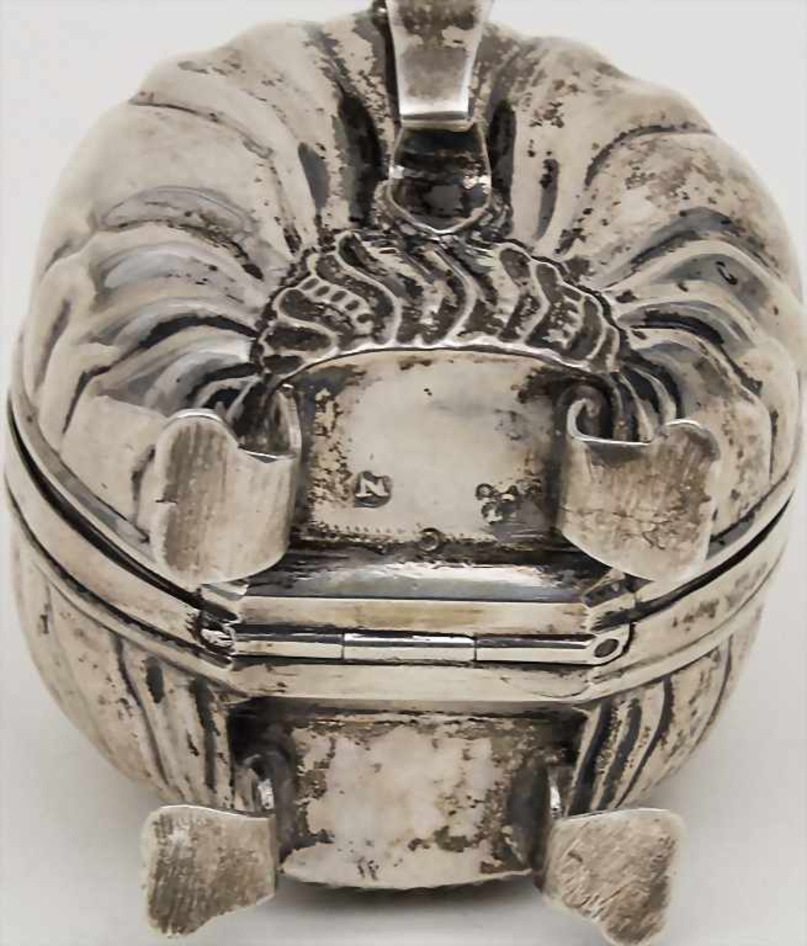 Wachsstock oder Garnhalter / A yarn holder, Johann Adam Lauer, Nürnberg, um 1750Material: Silber, 13 - Bild 2 aus 2