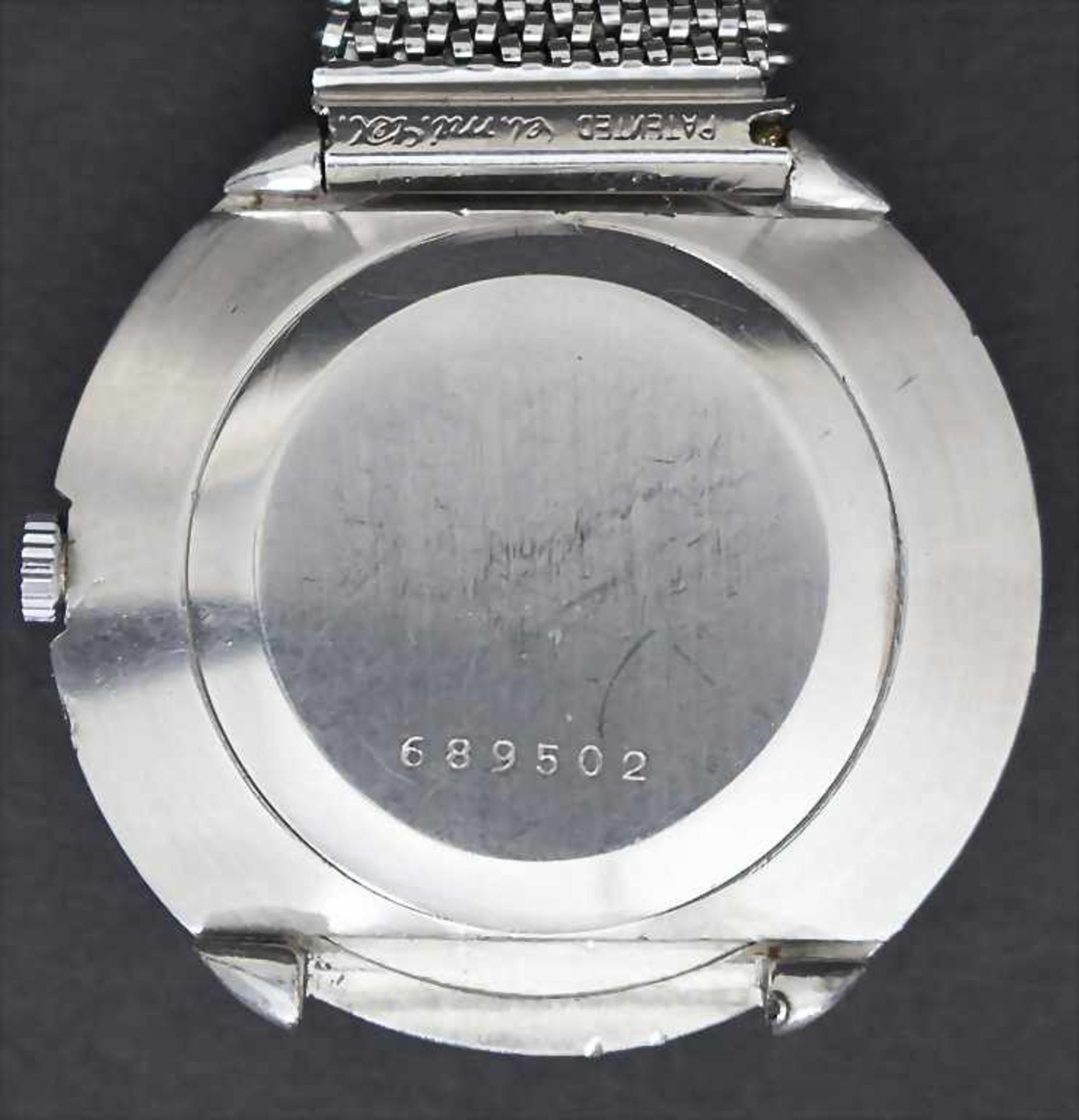Herrenarmbanduhr / A men's watch, Jaeger Le Coultre, Swiss/Schweiz, um 1960Hersteller: Jaeger Le - Image 5 of 5