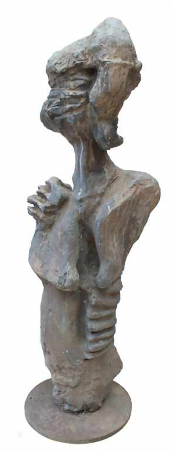 Eliana Molinelli (1945-2004), Kubistische Figur 'Der Schrei' / A cubist style figure 'The Cry' - Image 4 of 9