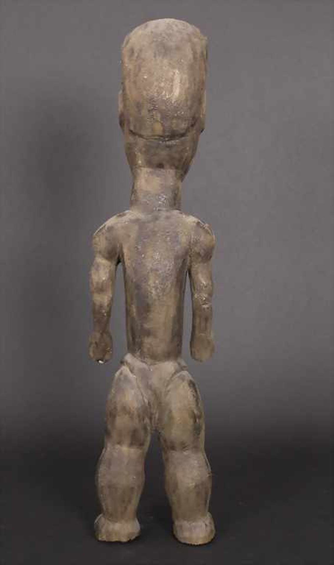 Weibliche Ahnenfigur / A female ancestor figure, Bamana, MaliMaterial: Holz, dunkelbraun - Image 3 of 4
