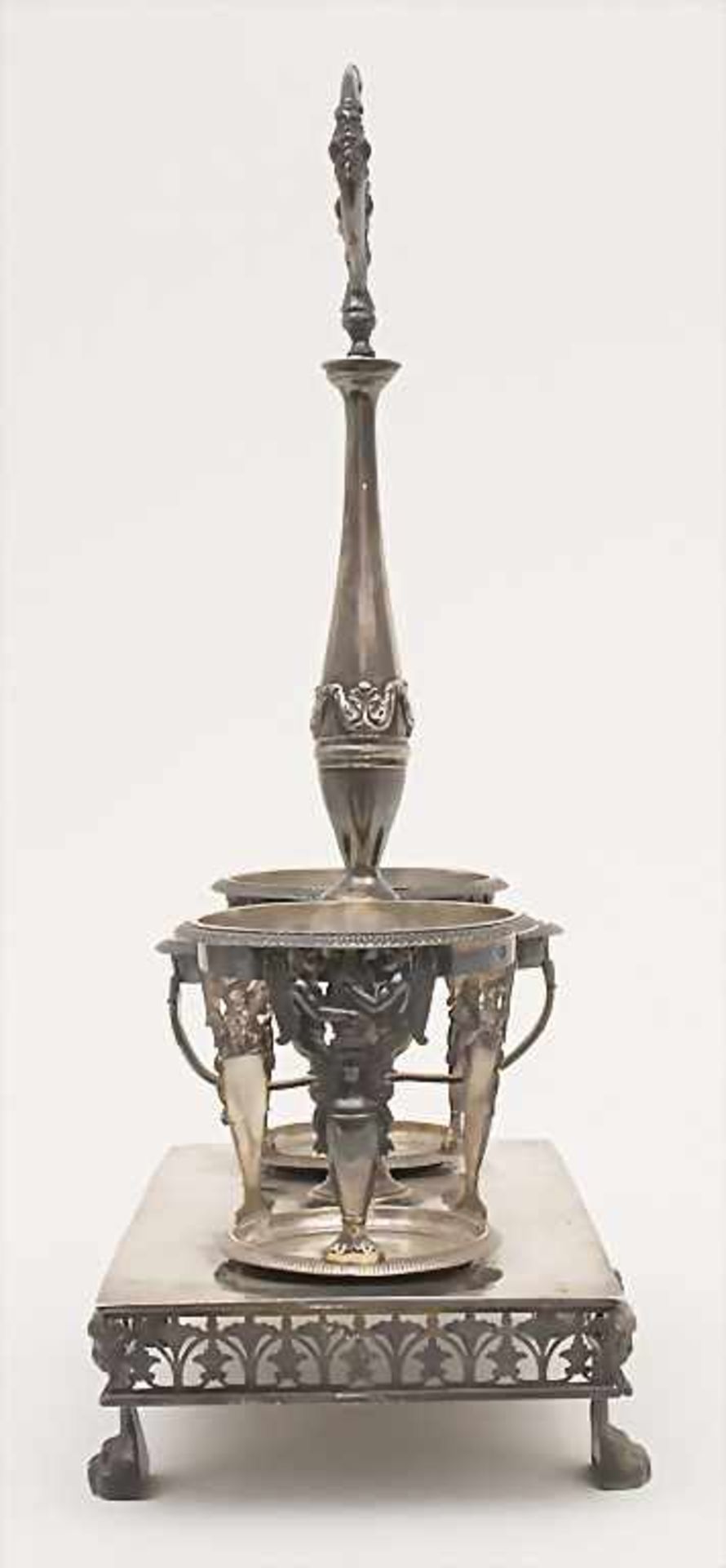 Empire-Menage / A silver cruet stand, Meister Jean-Pierre Bibron, Paris, 1803-1809Material: Silber - Bild 2 aus 11