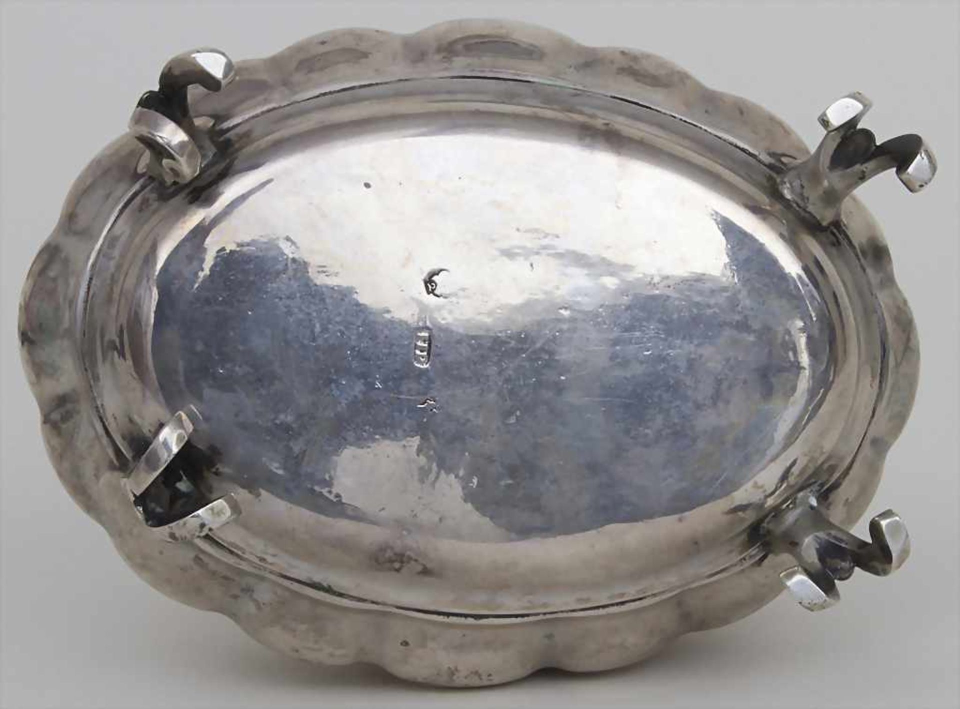 Barock Zuckerdose / A Baroque sugar bowl, Straßburg / Strasbourg, um 1794Material: Silber 13 Lot, - Bild 5 aus 9