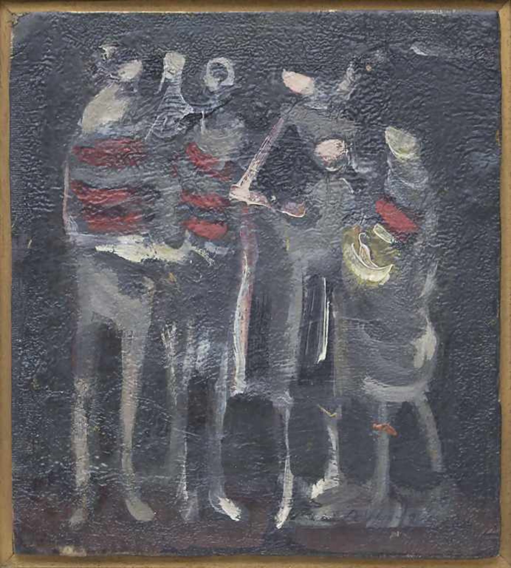 Alfred Aberdam (1894-1963), 'Figurengruppe' / 'A figural group'Technik: Öl auf Leinwand, auf
