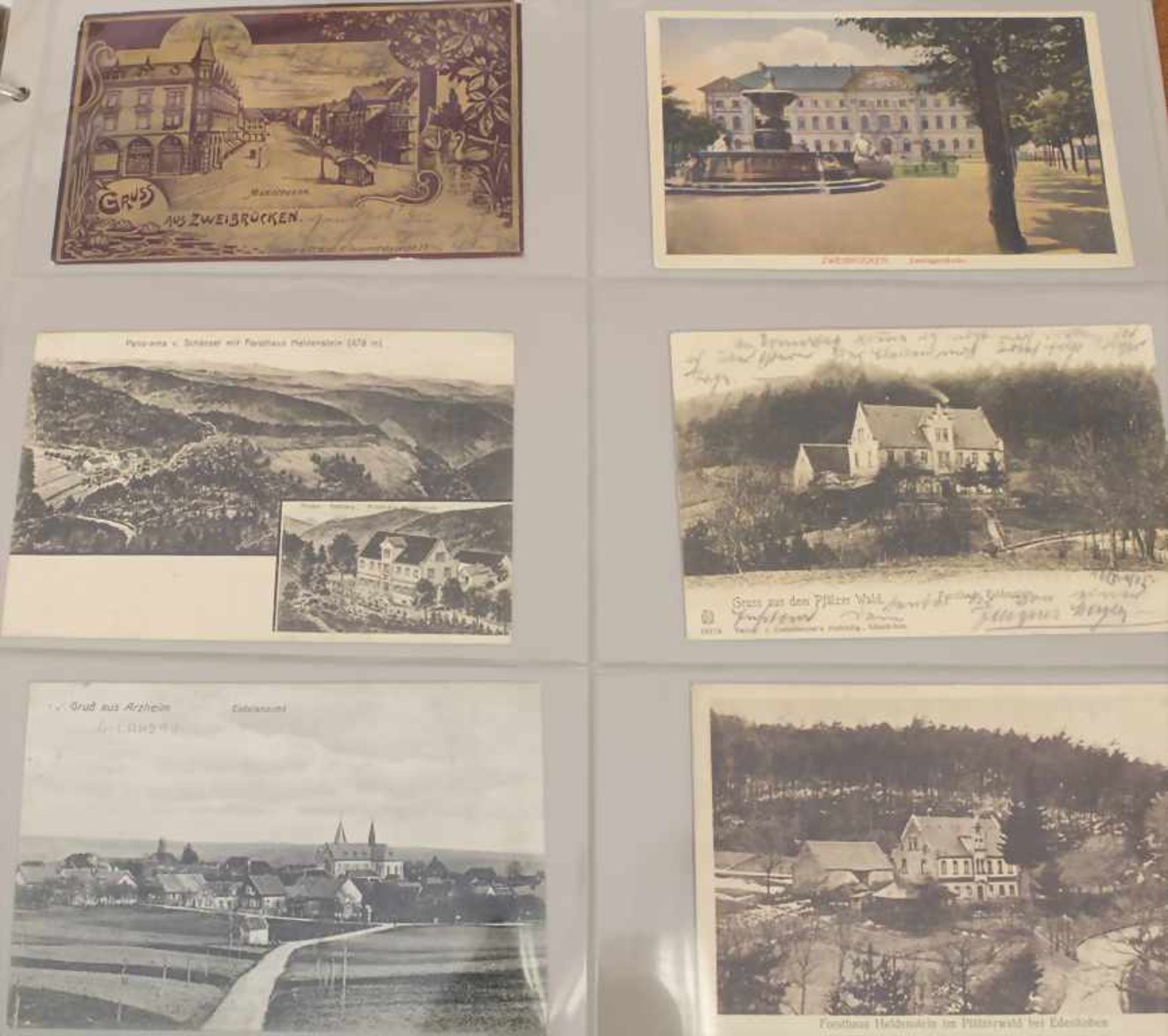 Sammlung Ansichtskarten Bodensee und Pfalz / A collection of postcards Lake Constance and - Bild 3 aus 12