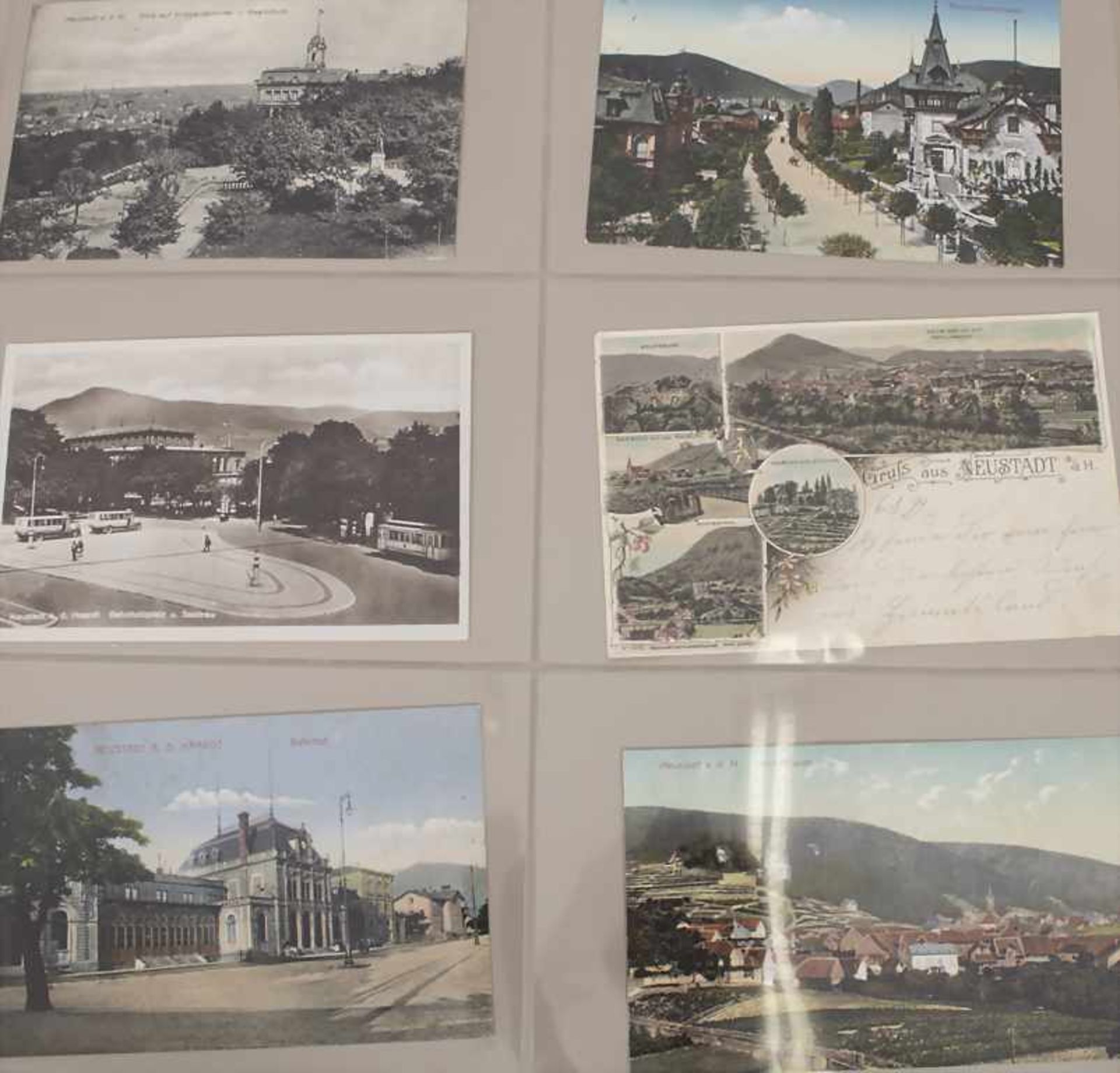 Sammlung Ansichtskarten Bodensee und Pfalz / A collection of postcards Lake Constance and - Bild 8 aus 12