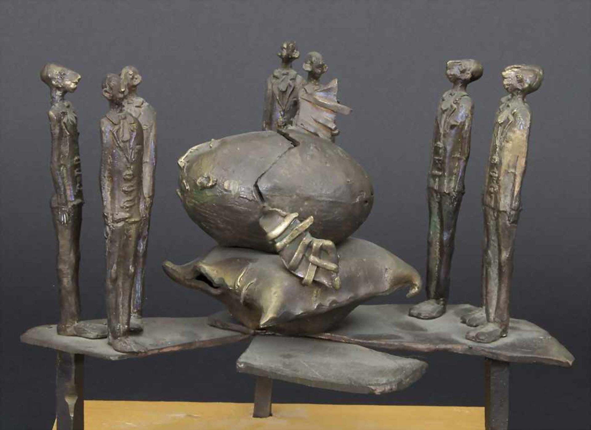 Karl Reidel (1927-2006) (Zuschreibung / Attributed), Figurengruppe 'Männer mit großem - Image 5 of 5