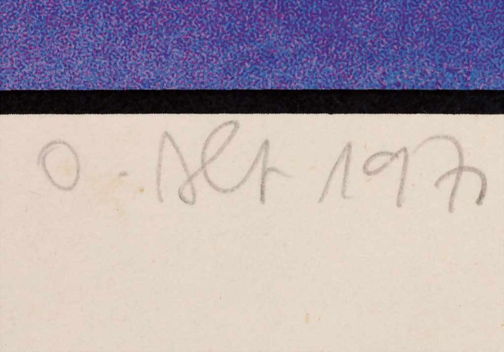 Otmar Alt (*1940), 'Vogel' / 'A bird'Technik: Serigrafie auf Papier, Datierung: 1971, Signatur: - Bild 3 aus 5