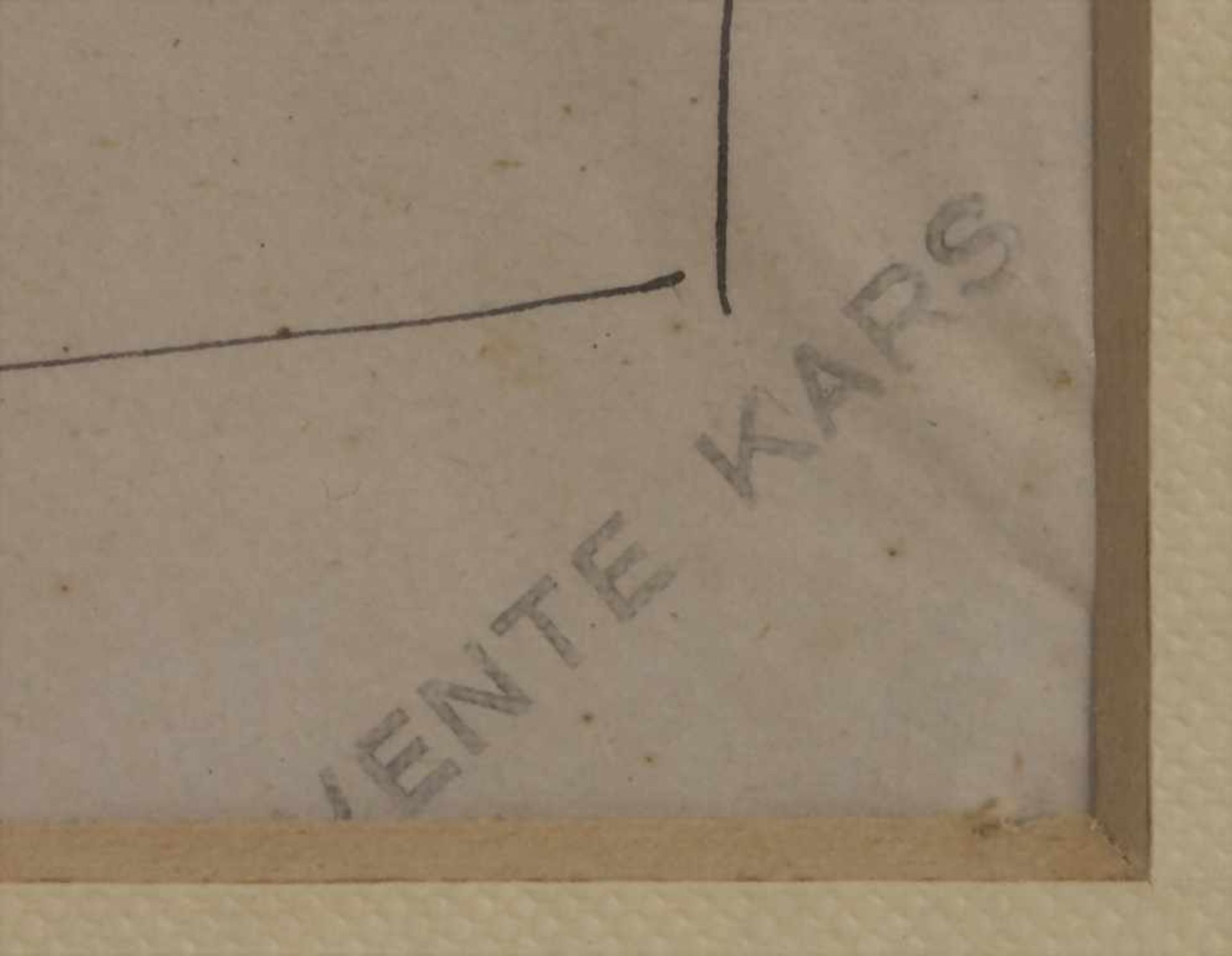 Georges Kars (1880-1945), 'Damen mit Kind' / '2 ladies and child'Technik: Tinte auf Papier, gerahmt, - Image 4 of 5